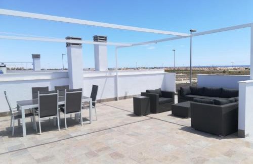 Pilar de la Horadada Apartment | Inviting Lamar House: Family-Friendly with Pool Access
