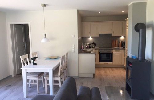 Lancken-Granitz Apartment | Year-Round Getaway at Landhaus am Rebstock with Ocean View