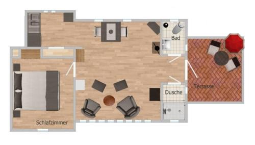 Werdum House | Relax at Landhaus up de Warft - Backhaus with Ocean Views