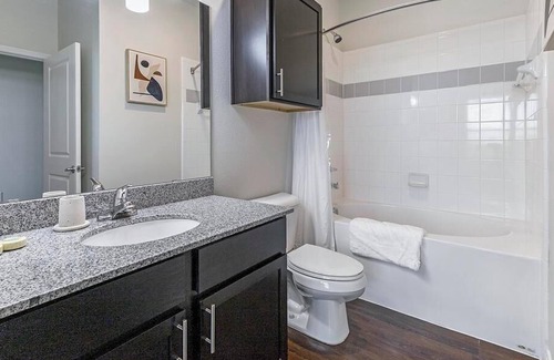 Burleson Apartment | Discover Auberge of Burleson: 2-Bedroom Haven Downtown
