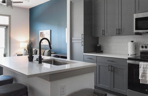 MLK Apartment | Landing | Beautiful 1BD, Gym, Courtyard