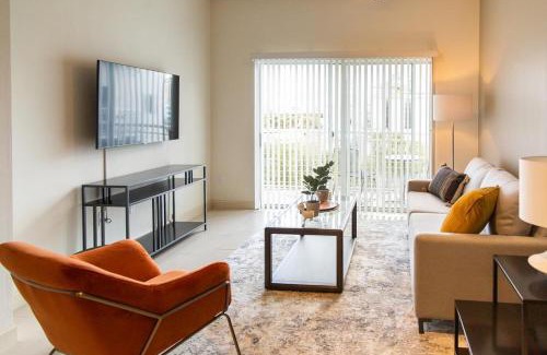 Channel District Apartment | Modern Apartment with Pool and Pet-Friendly Amenities