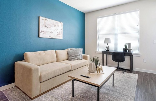Wetmore Apartment | Landing | Stylish 1BD, Clubhouse, Gym