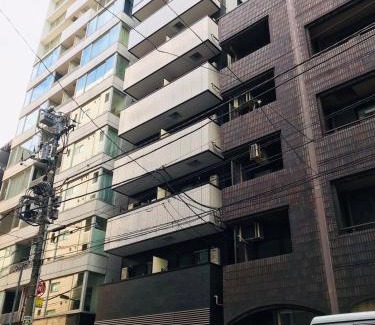 Ginza Apartment | Convenient LANG Hotel GINZA 1K with Kitchen for Families