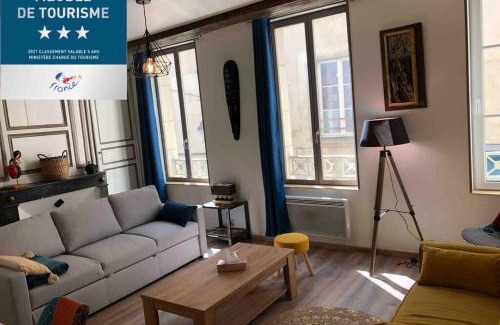 Laon Apartment | Private Suite Steps from the Cathedral in Laon