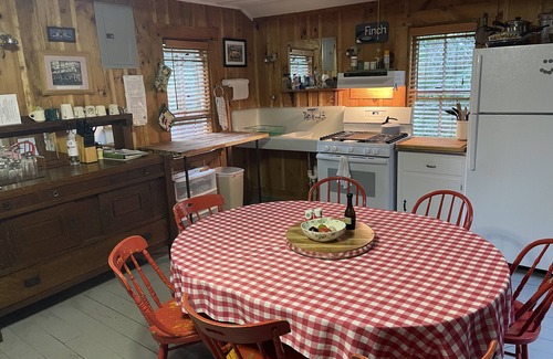 Monson Cabin | Experience Lake Hebron: Spacious 2-Story Cabin Retreat