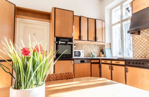Matzleinsdorf Apartment | Spacious 4BR Apartment Near Karlsplatz for Large Groups