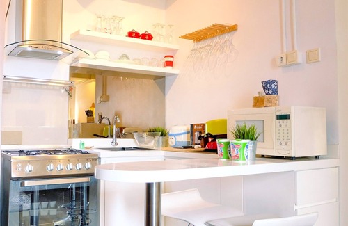 Cipulir Apartment | Modern Minimalist Studio at Pakubuwono Terrace Apartment