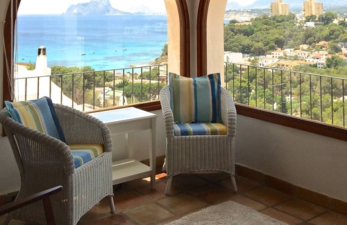 El Portet Condo | Large Apartment with fantastic Sea views - 550 meters to El Portet beach