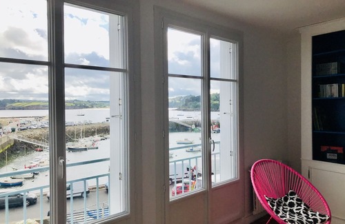 Douarnenez Apartment | Scenic Sea View Apartment Overlooking Rosmeur Port