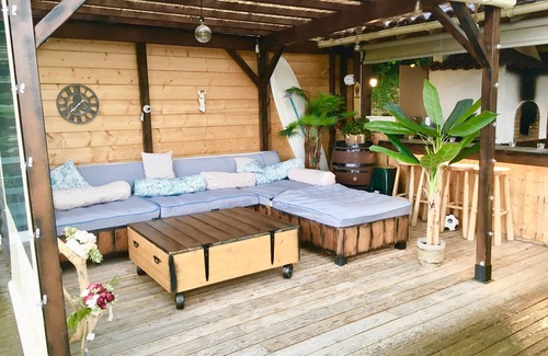 Ayherre House | Unique Basque Country Retreat with Indoor Pool for 16 Guests