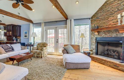 Dahlonega House | Large Deck Luxe 6-Acre Retreat in Dahlonega!
