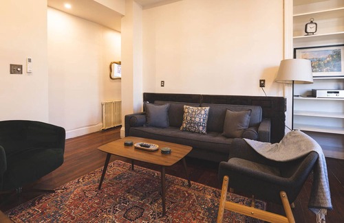 Southwest Center City Apartment | European Charm with Balcony and Pet-Friendly Amenities