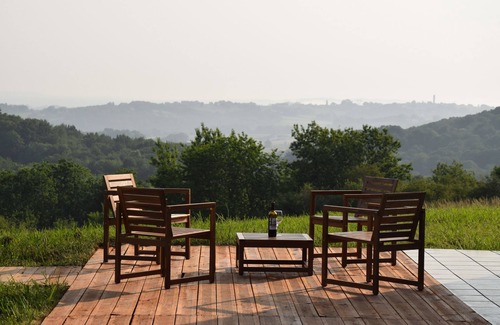 Hasparren House | Large family home with swimming pool, panoramic view, 15 min from Bayonne