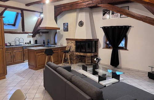 Grandvillars Apartment | Large fully-equipped apartment 3 bedrooms 3 double beds 2 bathrooms