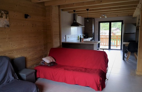 Mont-Saxonnex Ski Chalet | Spacious Gîte for 8-15 Guests in Serene Chalet Village