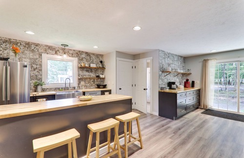 Pocono Summit House | Gather at Woodland Retreat: Pet-Friendly Oasis near Kalahari