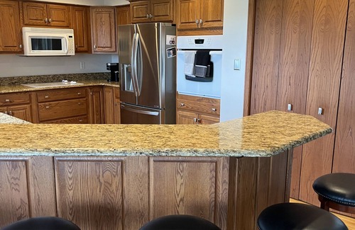 Boone House | Spacious Golf Course Home near ISU with Pool & Family Fun