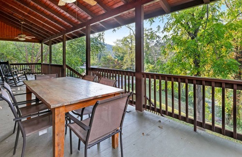 Whittier House | Large home with river access, fireplace & covered porch - nearby fishing