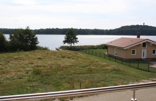 Krakow am See House | Inviting House on Lake Krakow with Boat, Jetty & Pool