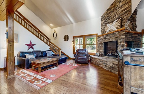 McCall Cabin | Inviting Log Cabin Retreat with Pool and Mountain Views