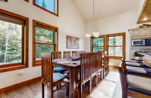 McCall Cabin | Inviting Log Cabin Retreat with Pool and Mountain Views