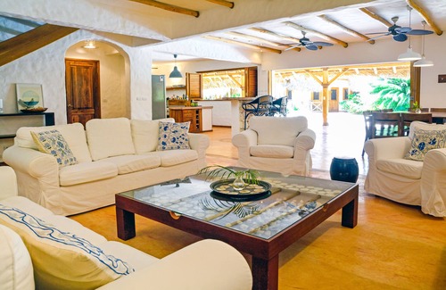 Las Terrenas Villa | Elegant Villa Steps from Playa Coson with Private Pool