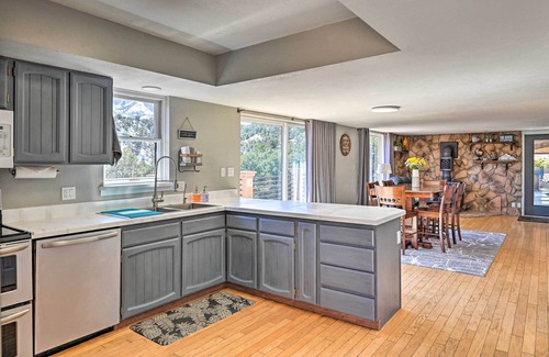 Salida House | Elegant Salida Retreat: Hot Tub, Fire Pit & Scenic Views