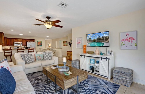 Naples Park House | Family-Friendly Pool Home Steps from Beaches & Dining