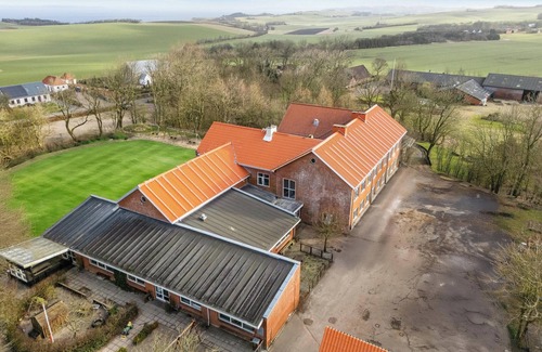 Erslev House | Large pool house with 15 bedrooms and lots of activity options.