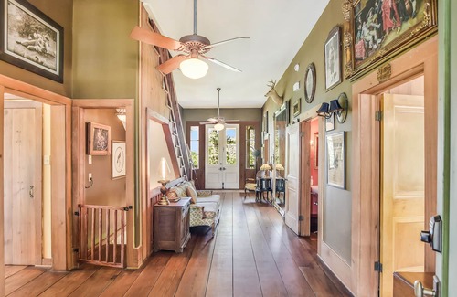 Brenham House | Large, private country home located near Round Top, Texas.