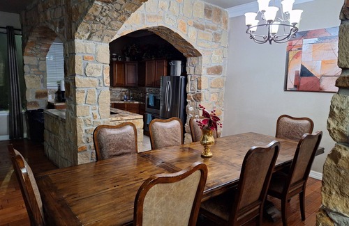 Seguin House | Inviting River Home with Private Pool and Basketball Court