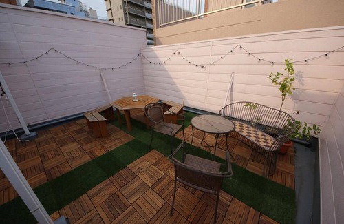 Hatagaya Apartment | Spacious 4-Bedroom Retreat with Balcony in Shinjuku, Tokyo