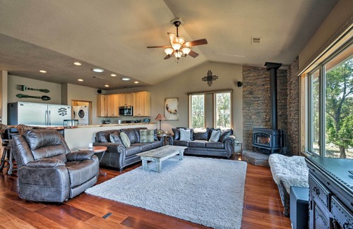 Ruidoso House | Spacious Ruidoso Retreat with Hot Tub & Amazing Views