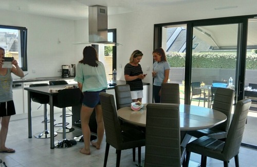 Plobannalec-Lesconil Villa | Contemporary Oceanfront House with Pool & Pet-Friendly Options