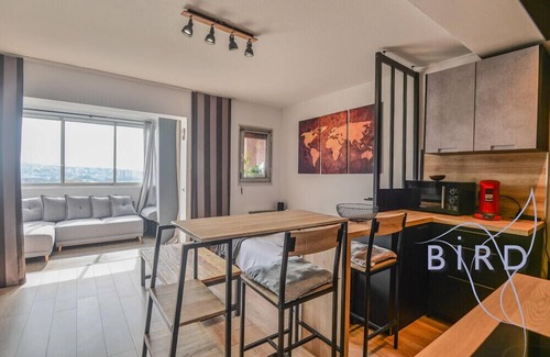 Saint-Laurent-du-Var Apartment | Modern Studio with Pool & Breathtaking Open Views