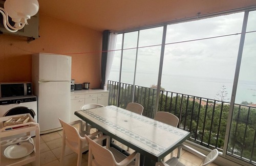 Ajaccio Apartment | Beautiful Studio with Terrace & Ocean View, Steps from Beach