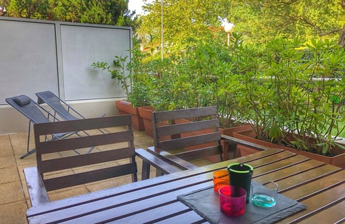 Anglet Apartment | Charming Studio with Terrace Overlooking Biarritz Golf Course