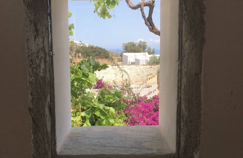Apollonia House | Idyllic Village Home with Olive Garden and Sea Views