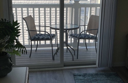 North End Condo | Spacious Unit with Private Deck Near Beach & Boardwalk