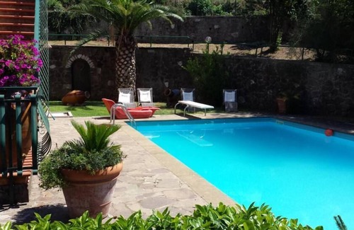 Lariano Villa | Lariano: Elegant Villa with Pool, Tennis Court & Park