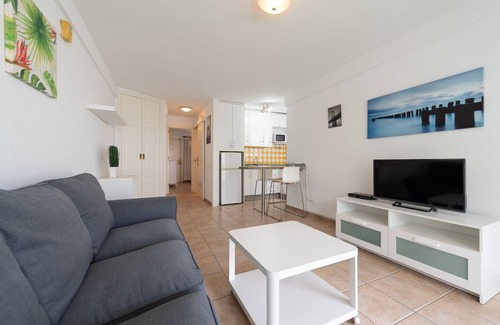 San Agustin Apartment | Oceanfront Bliss at Las Adelfas South Beach 2 by CanariasGetaway