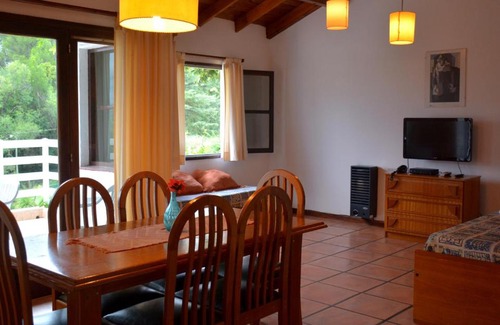 La Falda Cabin | Cozy Las Ardillas Cabañas y Suites with Pool and Hot Tub