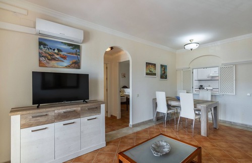 Punta del Moral Apartment | Discover Las Dunas with Ocean View & Poolside Bliss