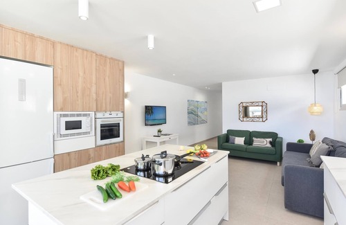 San Agustin Apartment | Relax at Las Nasas 6 with Spa and Family-Friendly Options