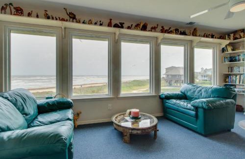 Galveston House | Pet-Friendly Las Palmas Hacienda with Ocean View Awaits