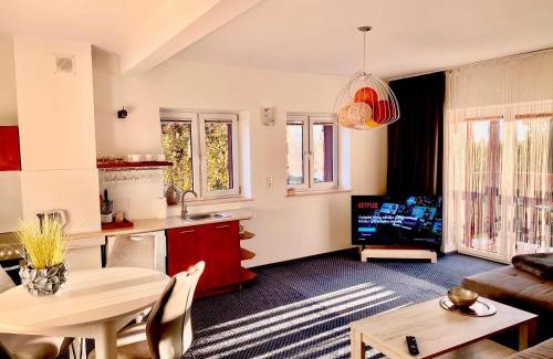 Slupsk Apartment | Stylish Las Słupski Premium Business Apartment with Netflix