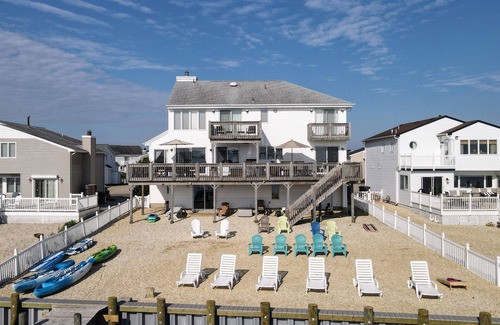 Beach Haven West House | Bay Front Home: Ocean Views & Activities Await You!