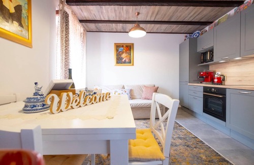 Izola House | Premier Izola Duplex with Ocean View and Pool Access