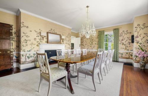 Dedham House | Lavish Boston Mansion Pool, Gardens, Games, Pond!